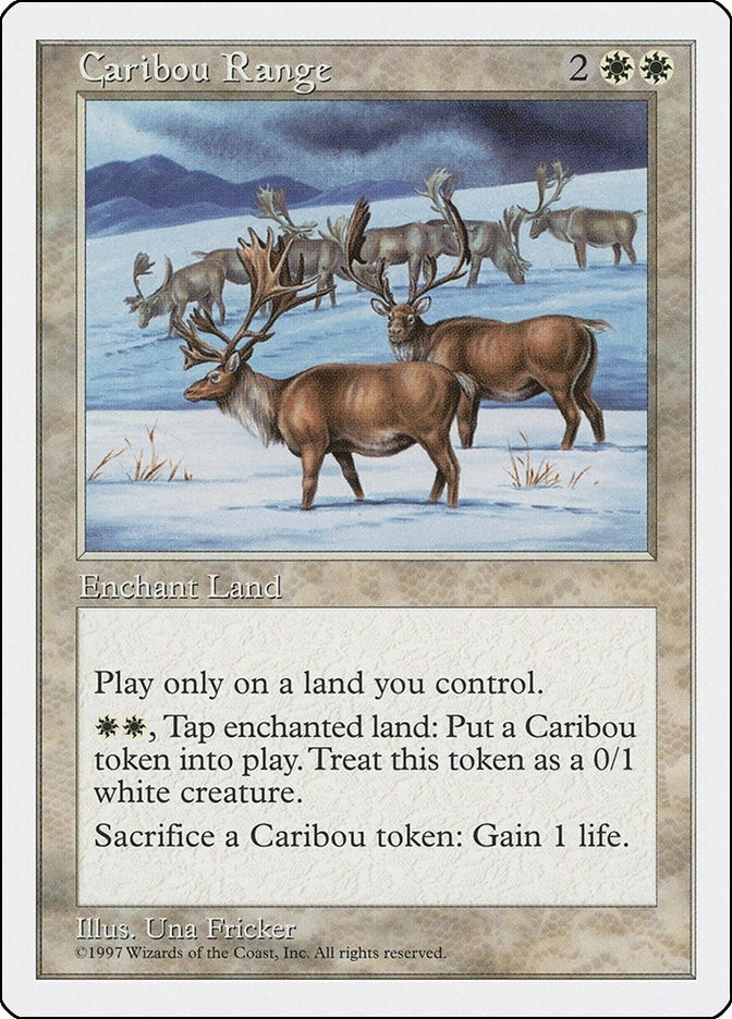 Image for Caribou Range (5ED) - Magic: The Gathering