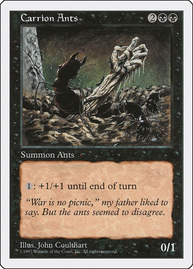 Image for Carrion Ants (5ED) - Magic: The Gathering