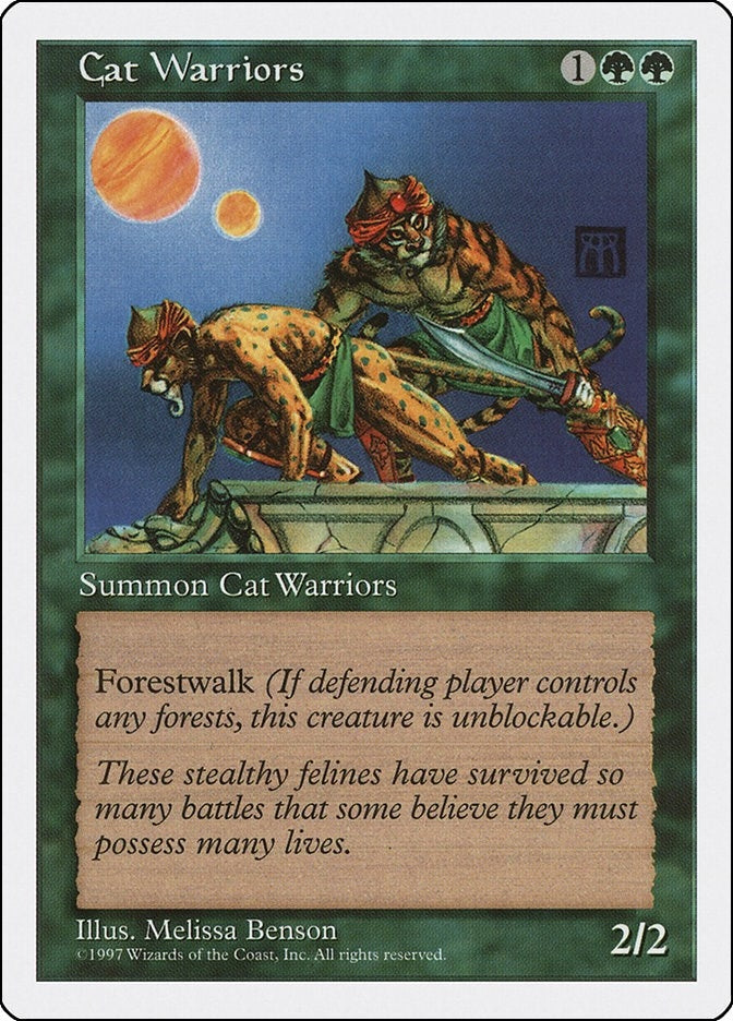 Image for Cat Warriors (5ED) - Magic: The Gathering