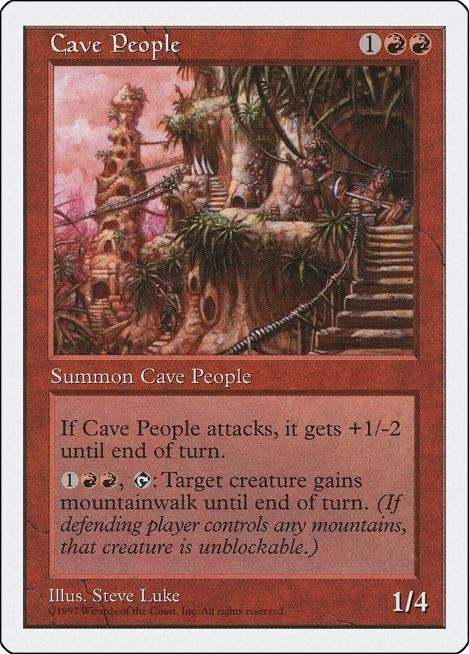 Image for Cave People (5ED) - Magic: The Gathering