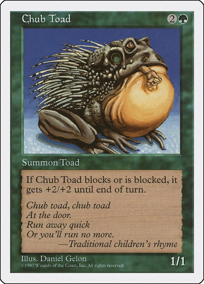 Image for Chub Toad (5ED) - Magic: The Gathering