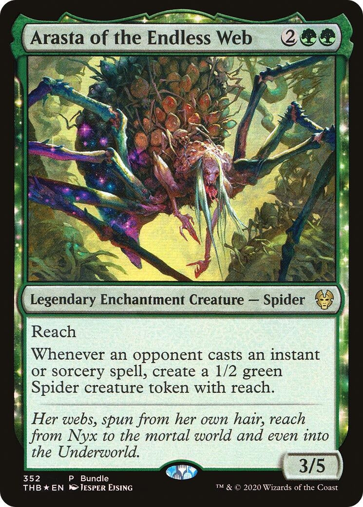 Image for Arasta of the Endless Web (352) (UMP) - Magic: The Gathering