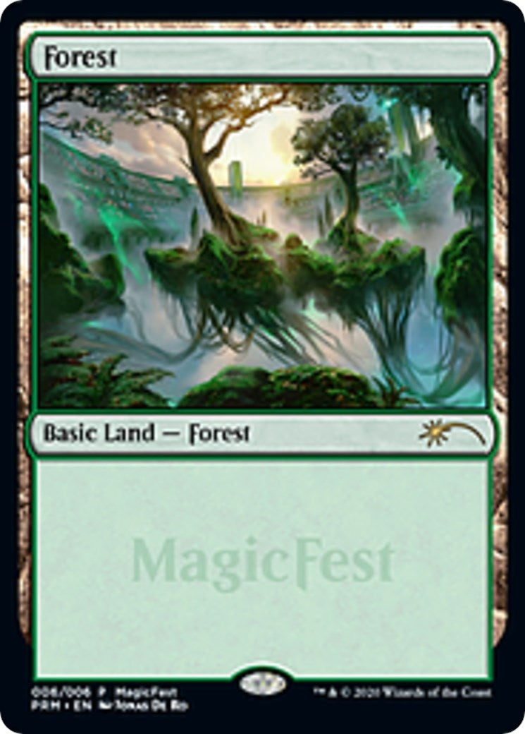 Image for Forest (2020) (6) (MFP) - Magic: The Gathering