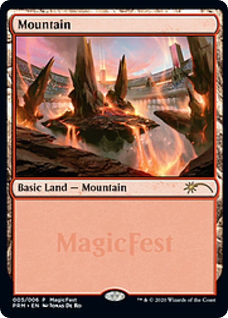 Image for Mountain (2020) (5) (MFP) - Magic: The Gathering