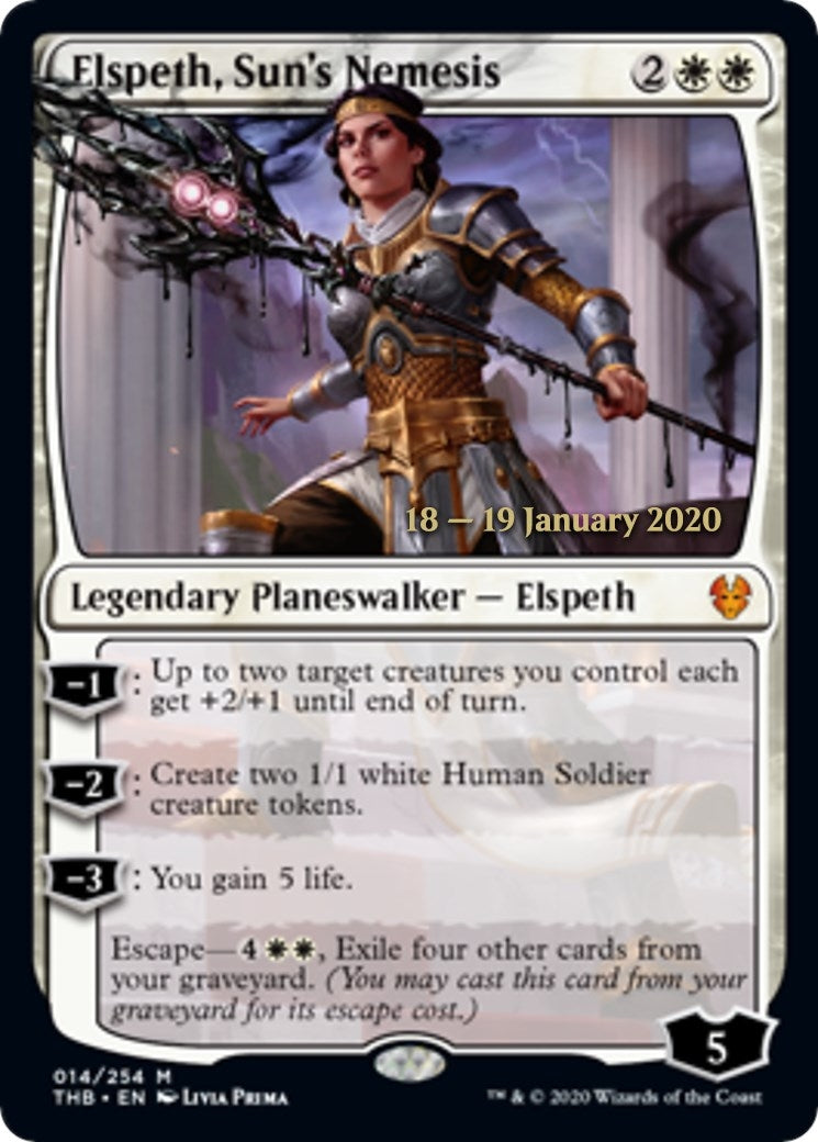 Image for Elspeth, Sun's Nemesis (14) (PRE) - Magic: The Gathering