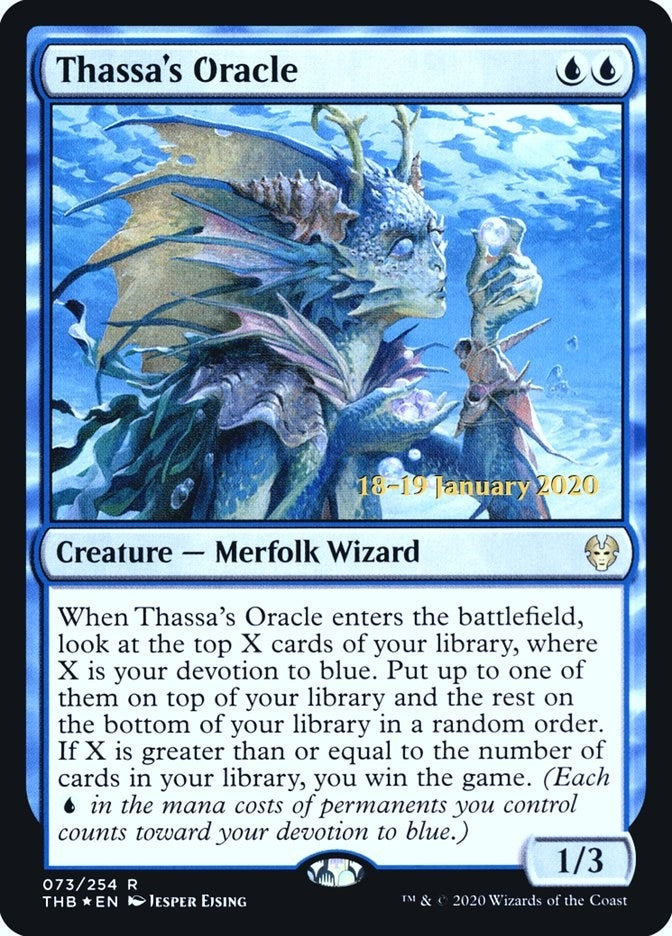 Image for Thassa's Oracle (73) (PRE) - Magic: The Gathering