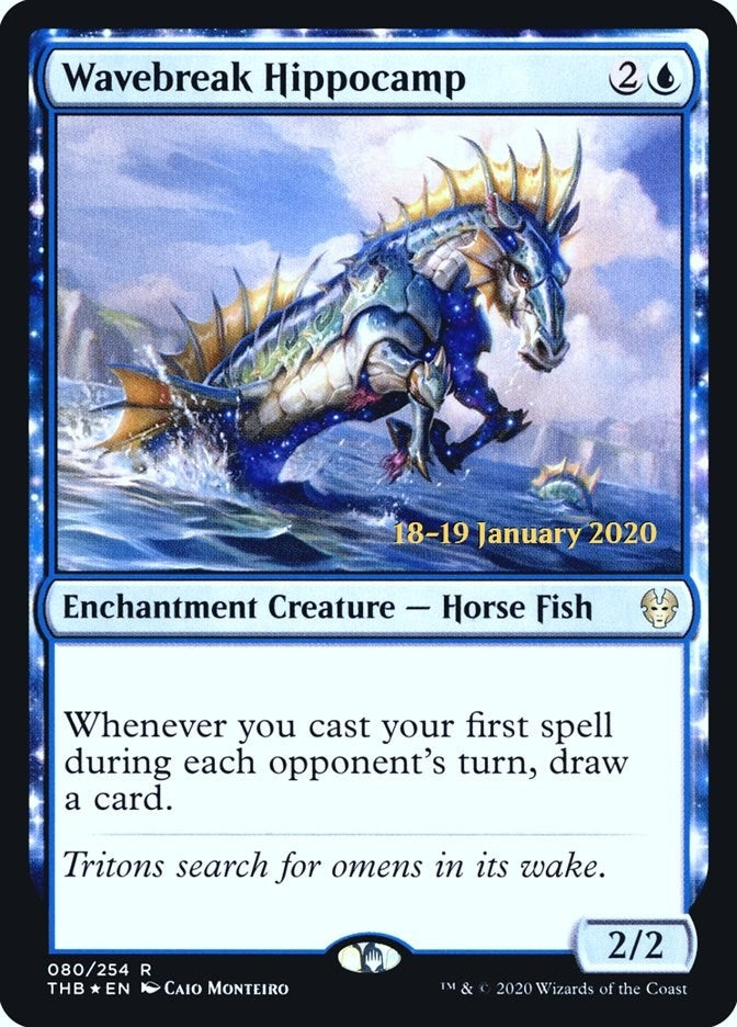 Image for Wavebreak Hippocamp (80) (PRE) - Magic: The Gathering