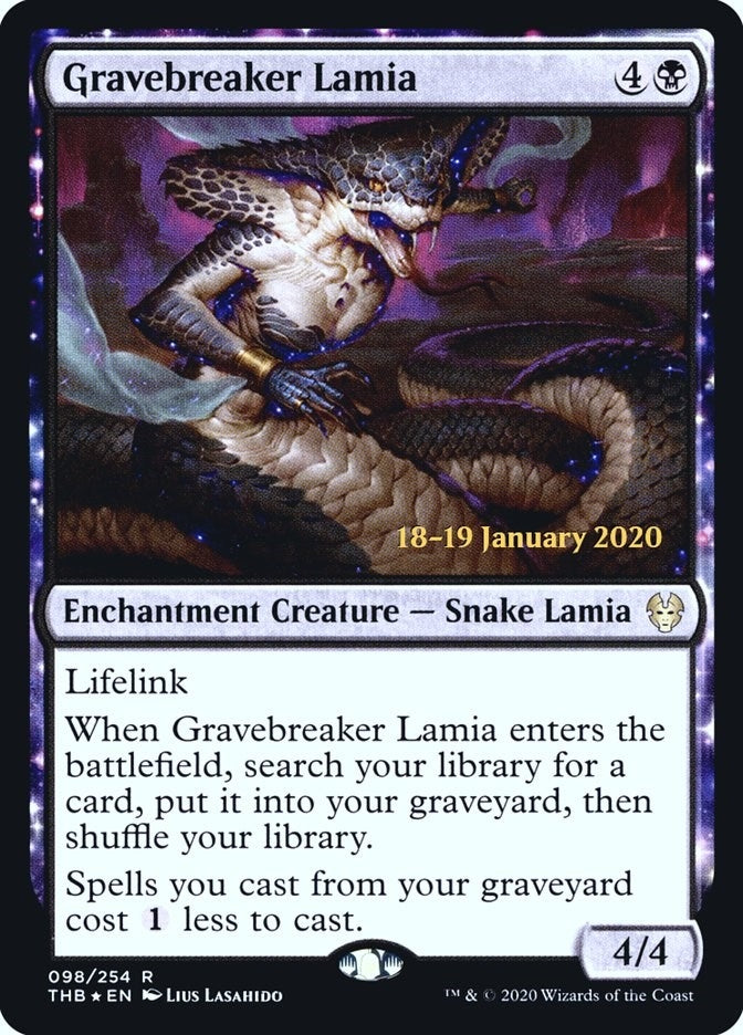 Image for Gravebreaker Lamia (98) (PRE) - Magic: The Gathering