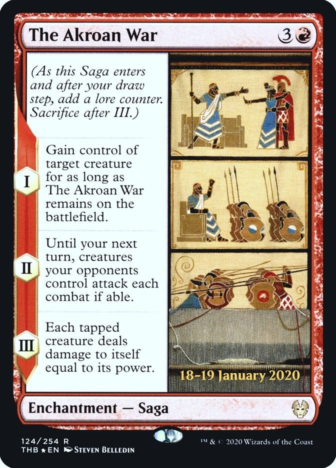 Image for The Akroan War (124) (PRE) - Magic: The Gathering