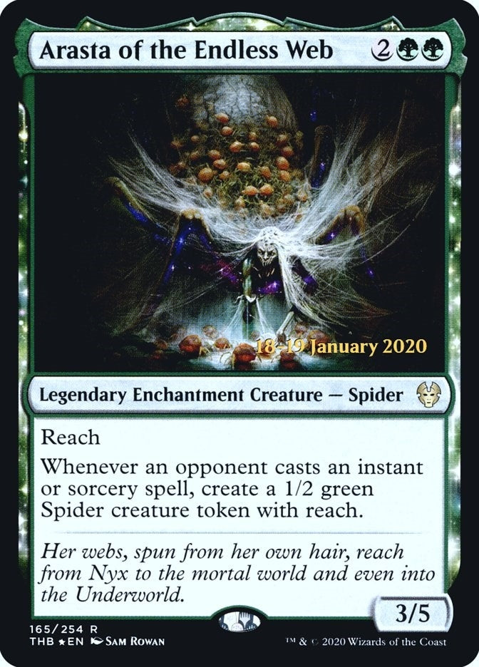 Image for Arasta of the Endless Web (165) (PRE) - Magic: The Gathering