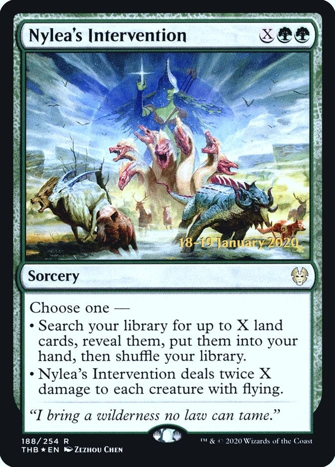 Image for Nylea's Intervention (188) (PRE) - Magic: The Gathering