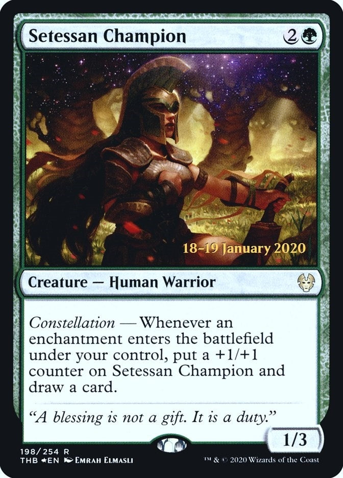 Image for Setessan Champion (198) (PRE) - Magic: The Gathering