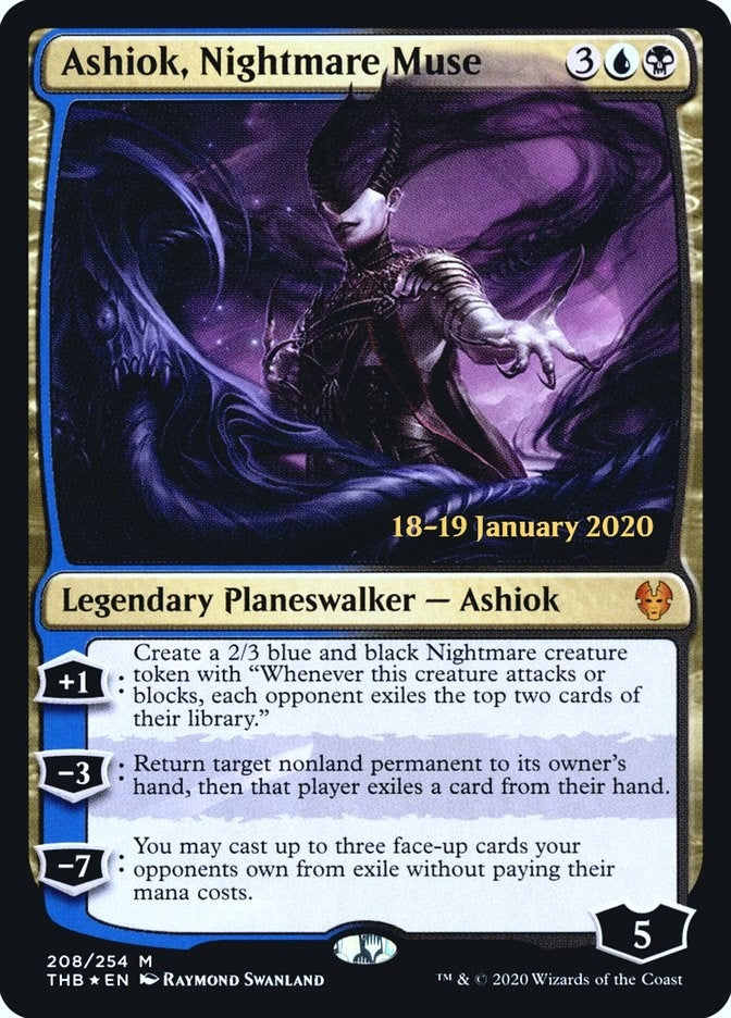 Image for Ashiok, Nightmare Muse (208) (PRE) - Magic: The Gathering