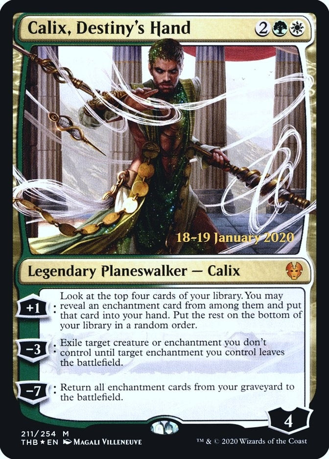 Image for Calix, Destiny's Hand (211) (PRE) - Magic: The Gathering