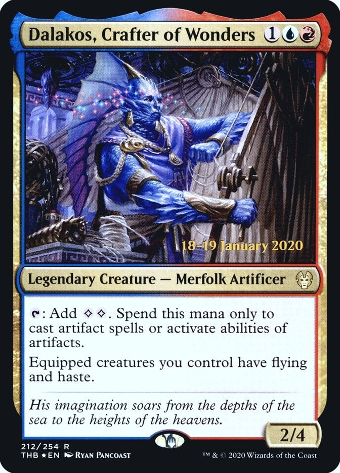 Image for Dalakos, Crafter of Wonders (212) (PRE) - Magic: The Gathering