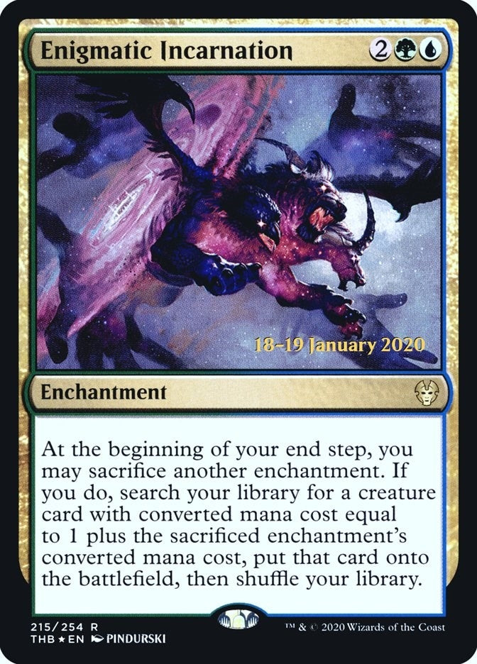 Image for Enigmatic Incarnation (215) (PRE) - Magic: The Gathering