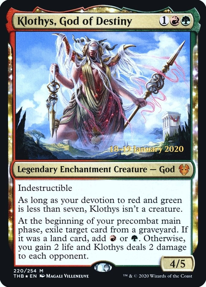 Image for Klothys, God of Destiny (220) (PRE) - Magic: The Gathering