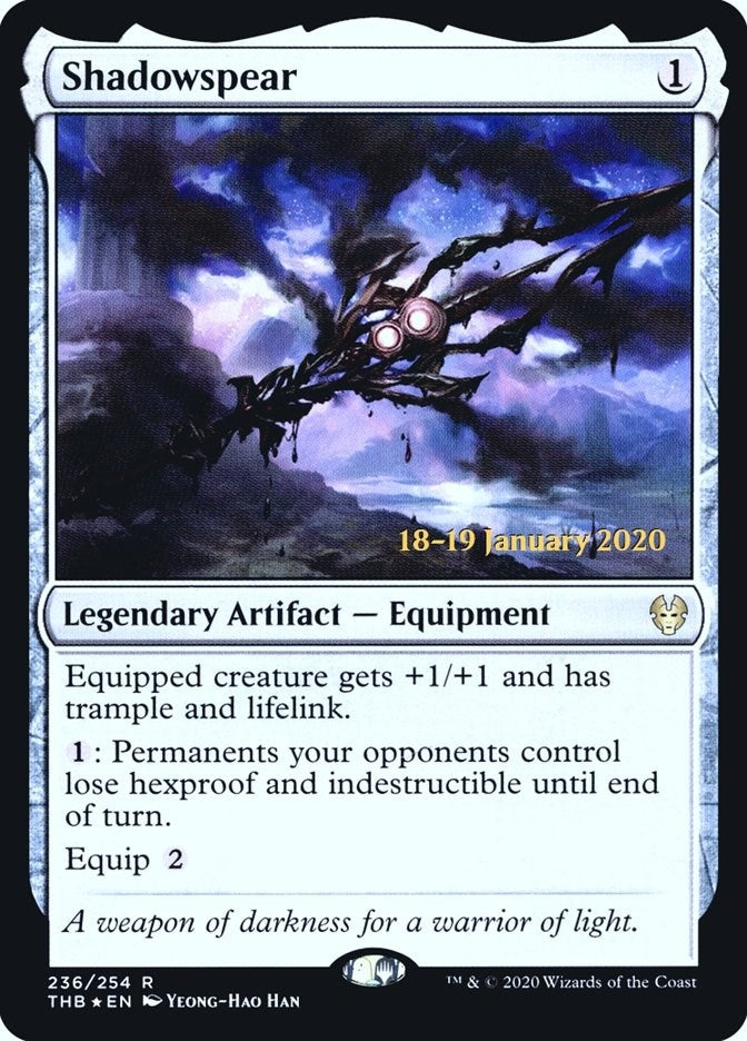 Image for Shadowspear (236) (PRE) - Magic: The Gathering