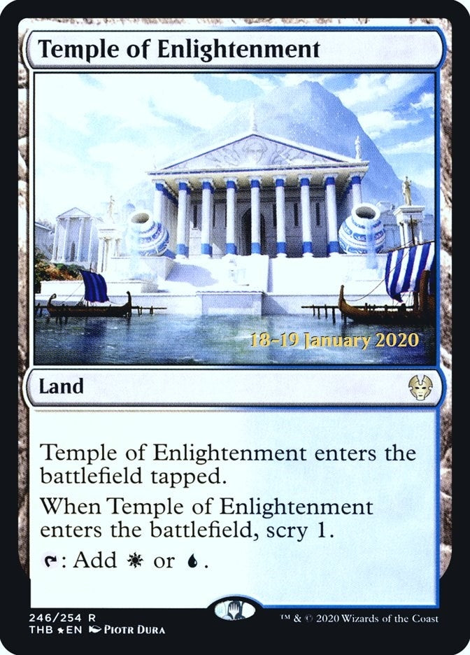 Image for Temple of Enlightenment (246) (PRE) - Magic: The Gathering