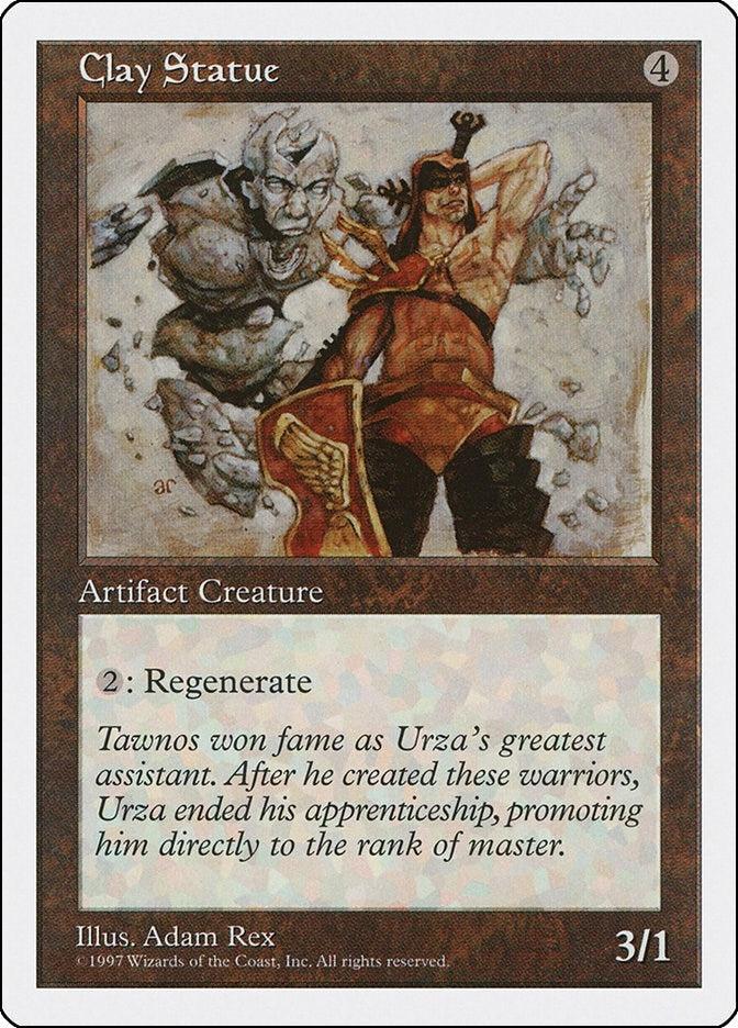 Image for Clay Statue (5ED) - Magic: The Gathering