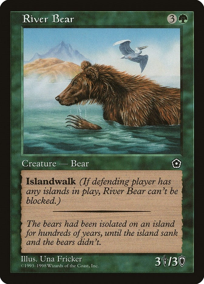 Image for River Bear (P02) - Magic: The Gathering