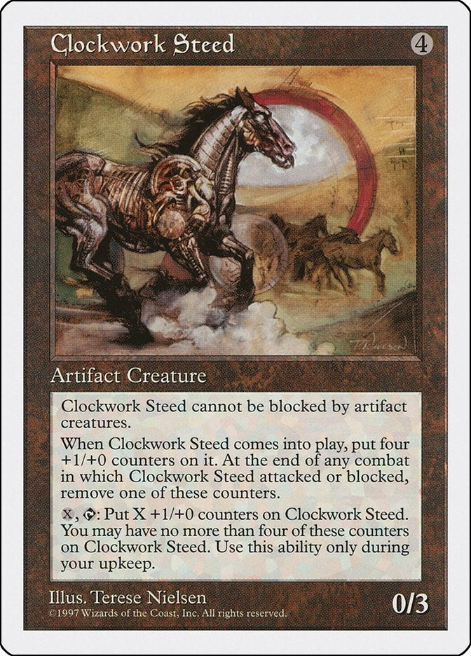 Image for Clockwork Steed (5ED) - Magic: The Gathering