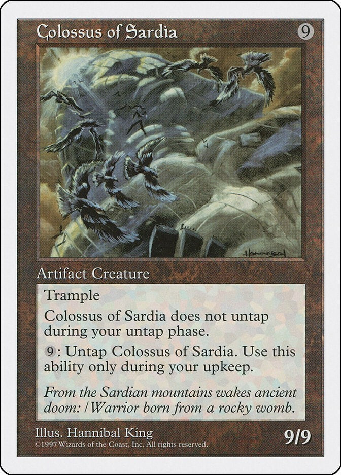 Image for Colossus of Sardia (5ED) - Magic: The Gathering