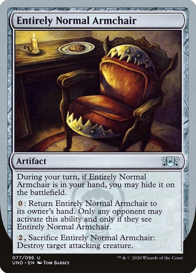 Entirely Normal Armchair (77) (UND)