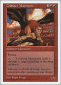 Image for Crimson Manticore (5ED) - Magic: The Gathering