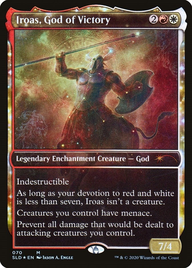 Image for Iroas, God of Victory (70) (SLD) - Magic: The Gathering