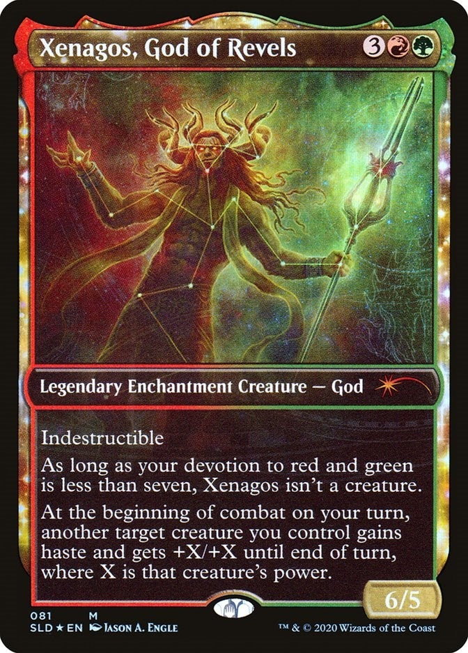 Image for Xenagos, God of Revels (81) (SLD) - Magic: The Gathering