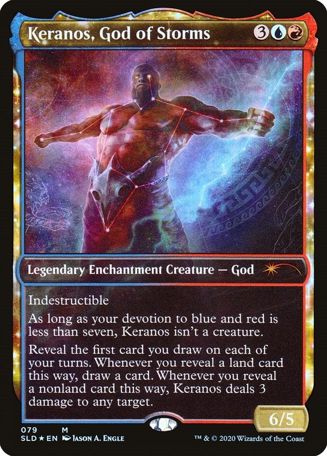 Image for Keranos, God of Storms (79) (SLD) - Magic: The Gathering