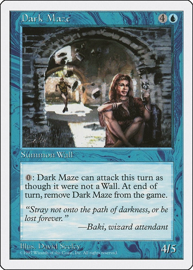 Image for Dark Maze (5ED) - Magic: The Gathering