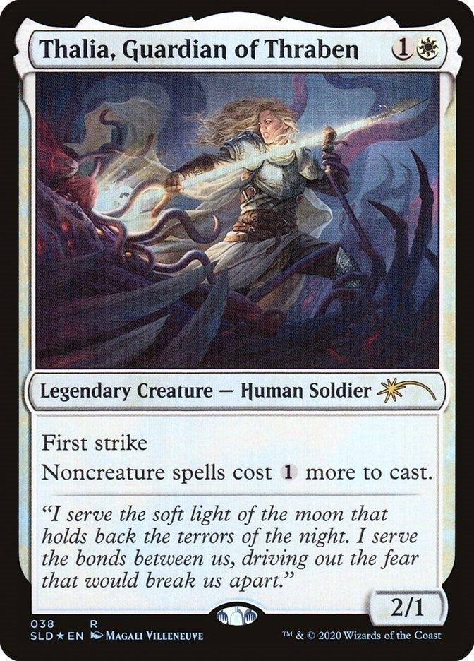 Image for Thalia, Guardian of Thraben (038) (38) (SLD) - Magic: The Gathering