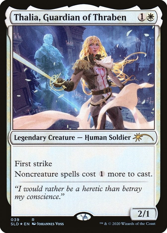 Image for Thalia, Guardian of Thraben (039) (39) (SLD) - Magic: The Gathering