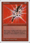 Image for Detonate (5ED) - Magic: The Gathering