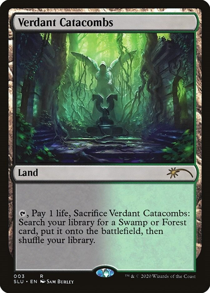 Image for Verdant Catacombs (3) (SLU) - Magic: The Gathering