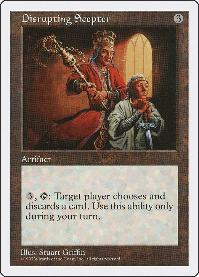 Image for Disrupting Scepter (5ED) - Magic: The Gathering