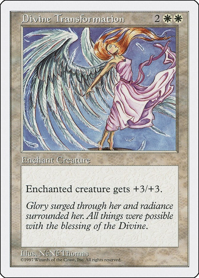 Image for Divine Transformation (5ED) - Magic: The Gathering