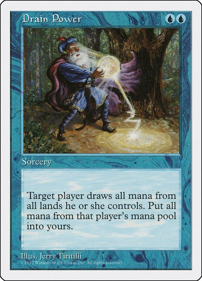 Image for Drain Power (5ED) - Magic: The Gathering