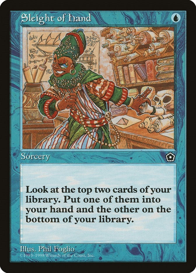 Image for Sleight of Hand (P02) - Magic: The Gathering