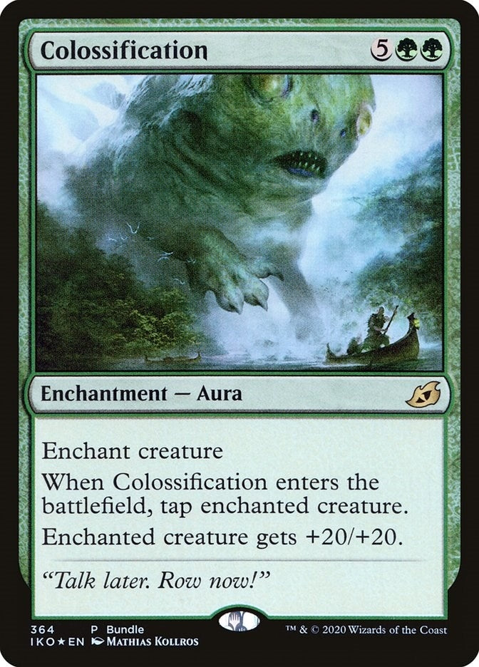 Image for Colossification (IKO Bundle) (364) (UMP) - Magic: The Gathering