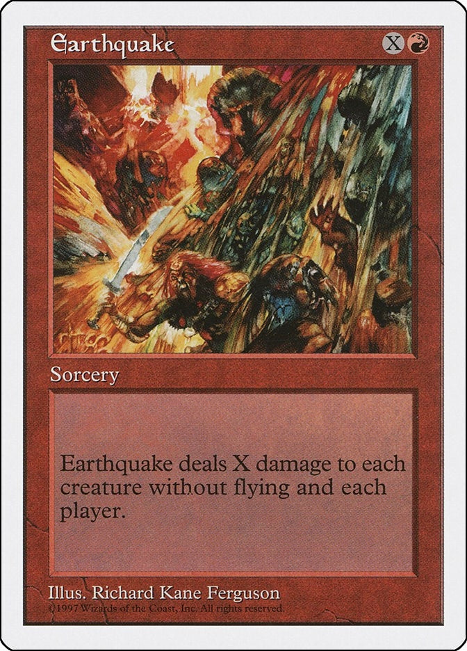 Image for Earthquake (5ED) - Magic: The Gathering