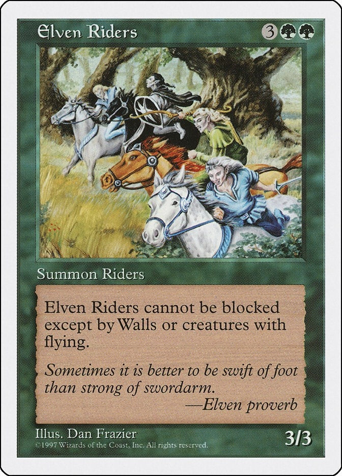 Image for Elven Riders (5ED) - Magic: The Gathering