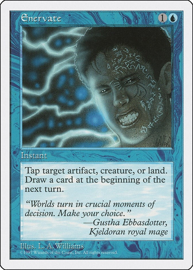 Image for Enervate (5ED) - Magic: The Gathering