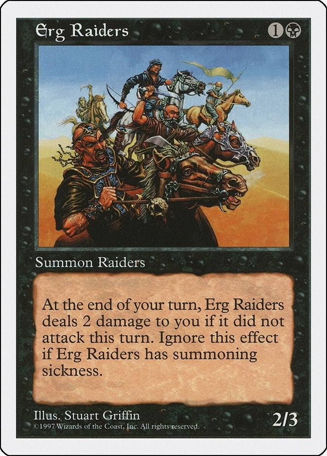 Image for Erg Raiders (5ED) - Magic: The Gathering