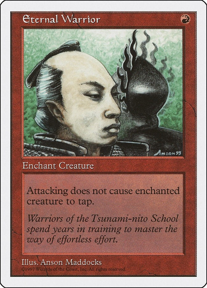 Image for Eternal Warrior (5ED) - Magic: The Gathering