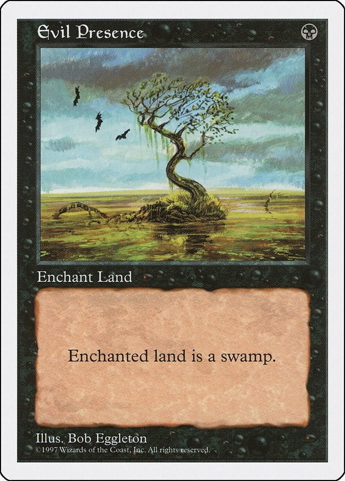 Image for Evil Presence (5ED) - Magic: The Gathering