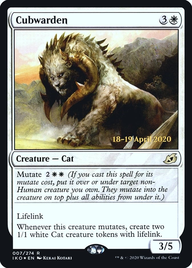 Image for Cubwarden (7) (PRE) - Magic: The Gathering