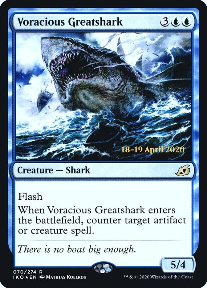 Image for Voracious Greatshark (70) (PRE) - Magic: The Gathering